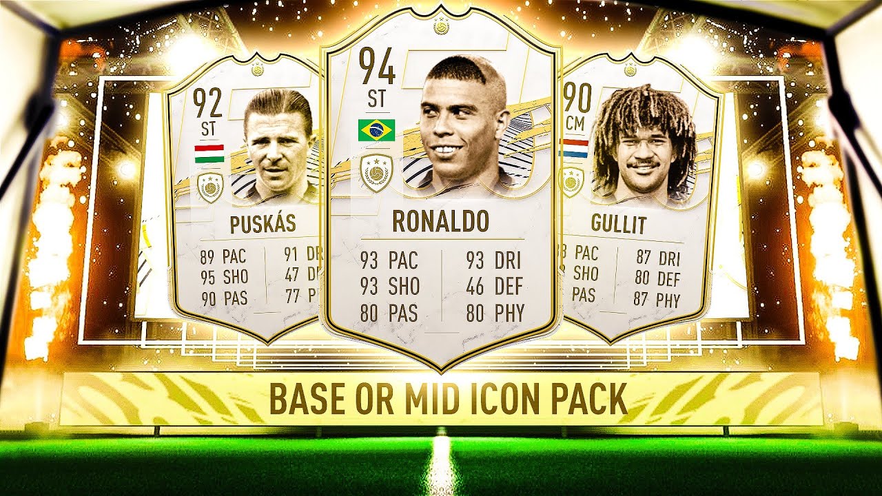 THIS IS WHAT I GOT IN 10X BASE OR MID ICON PACKS! #FIFA21 ULTIMATE TEAM
