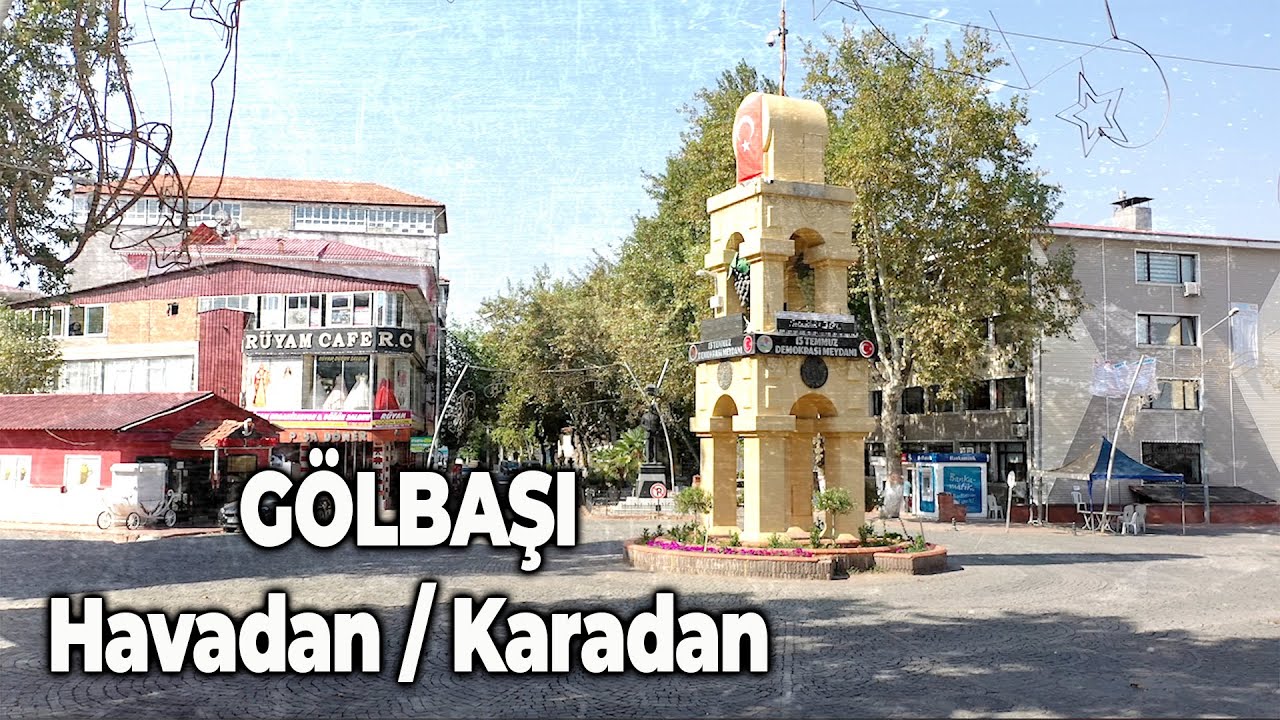 Gölbaşı Adıyaman (Havadan / Karadan) - Golbasi by Drone in 4K - DJI Mavic 2 Pro