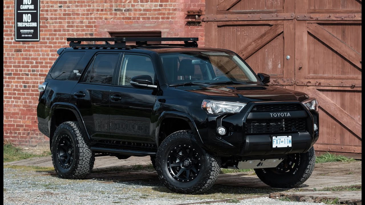 Custom Black Panther 2018 Toyota 4Runner TRD Off Road ToyTec Lifted