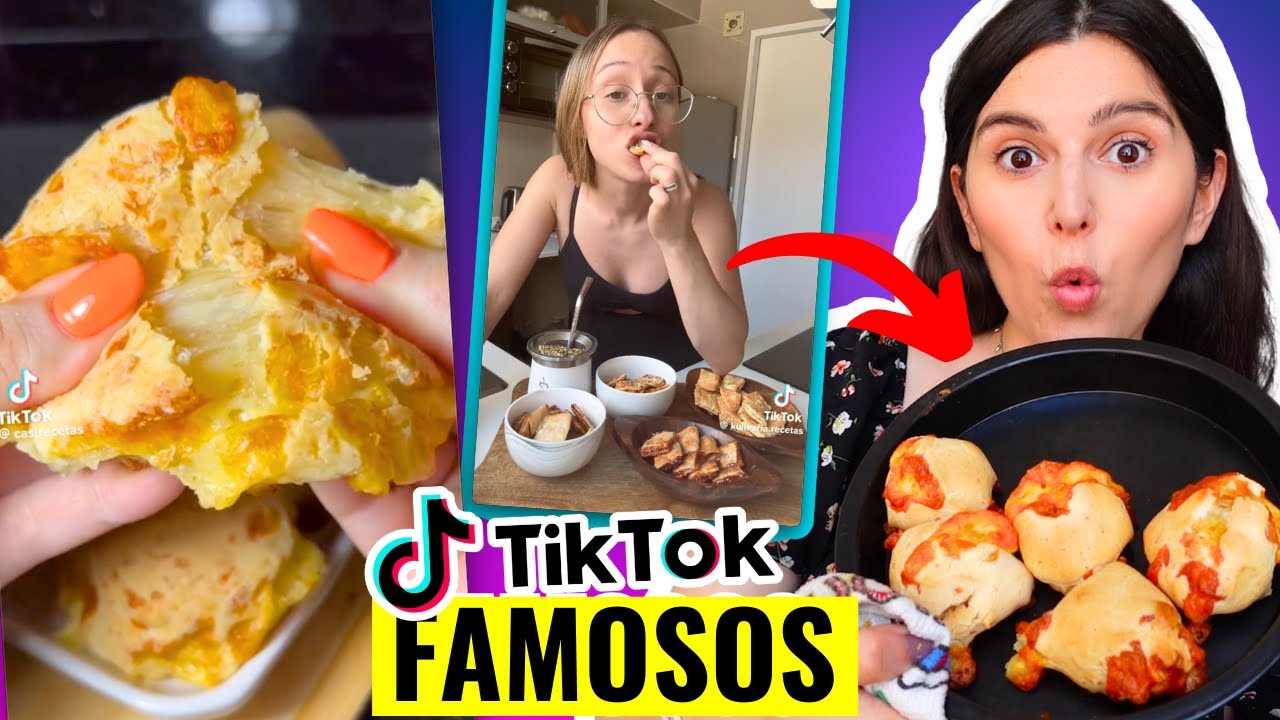DESMINTIENDO RECETAS VIRALES de TIKTOKERS FAMOSOS *SON REALMENTE RICAS?* - Caro