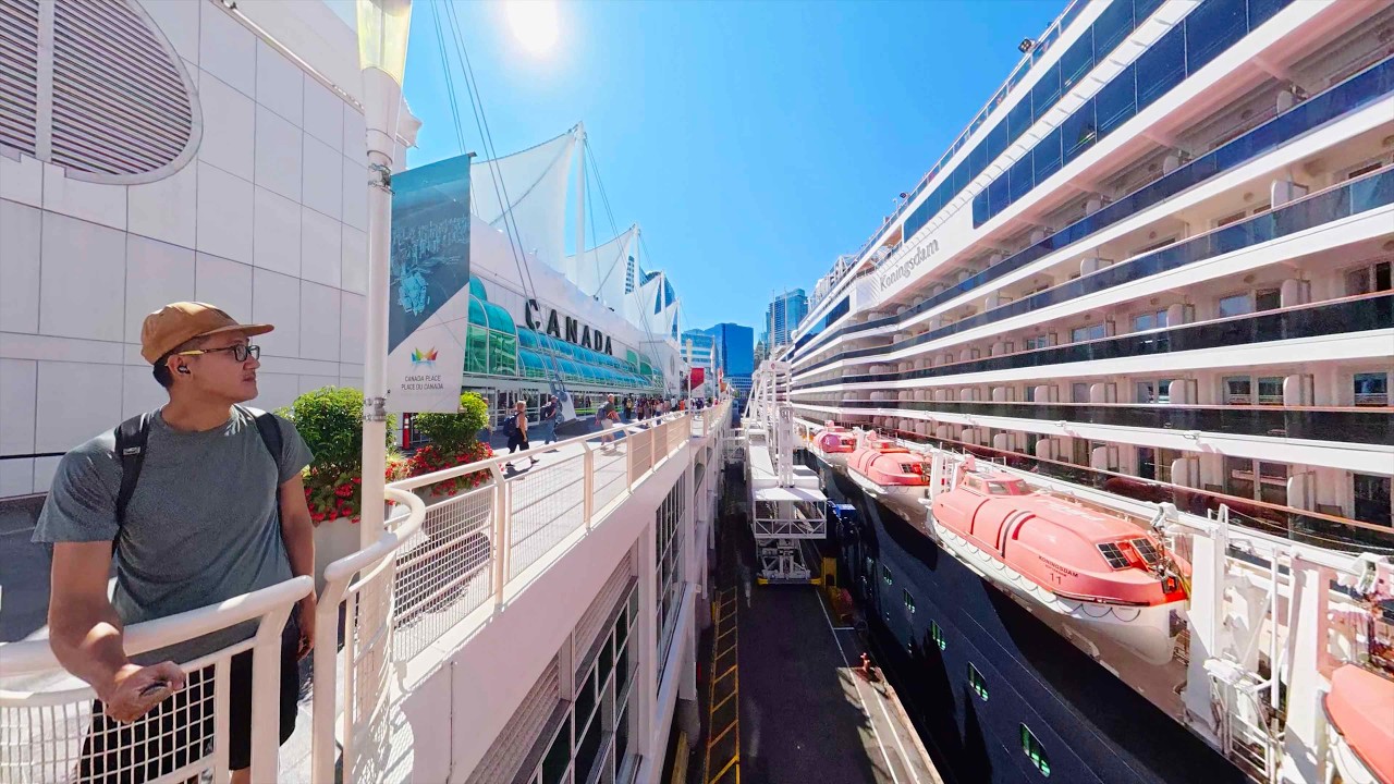 Walking Around Vancouver Cruise Ship Terminal | Canada Place Vancouver Tour