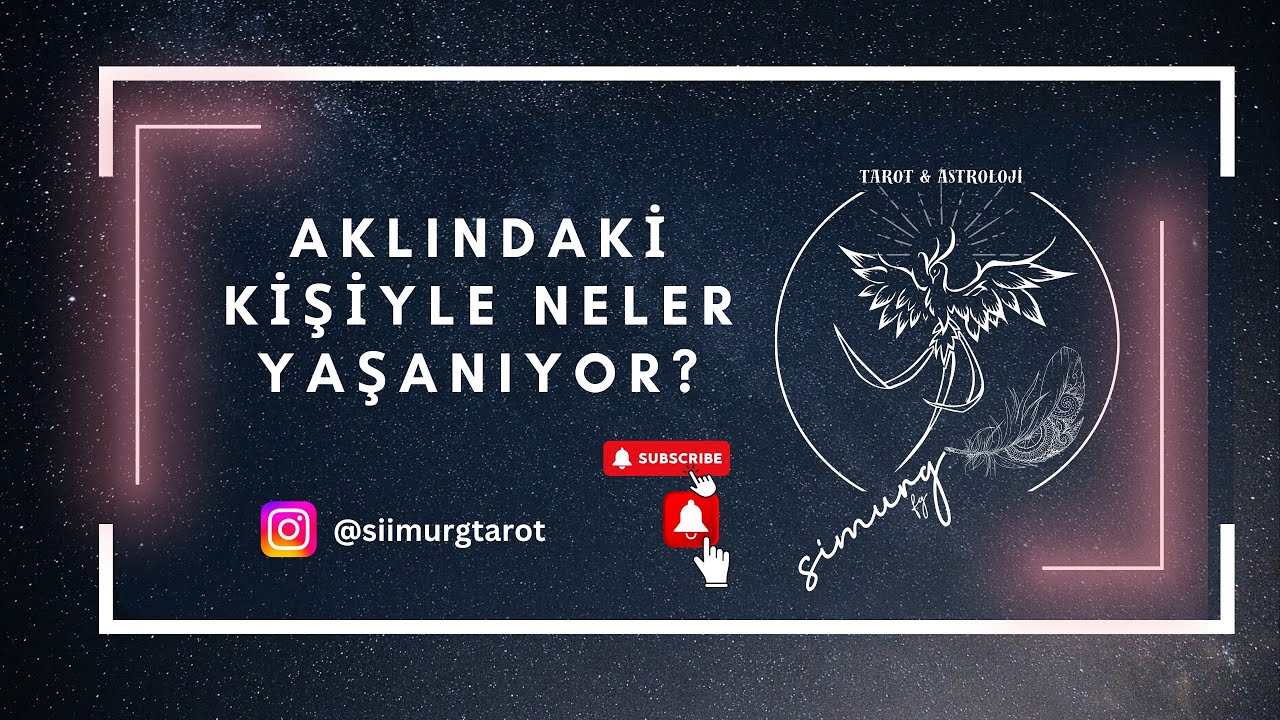 AKLINDAKİ KİŞİYLE NELER YAŞANIYOR? YÜZLEŞME YAŞANIYOR MU?#aklımdakikişibenidüşünüyormu