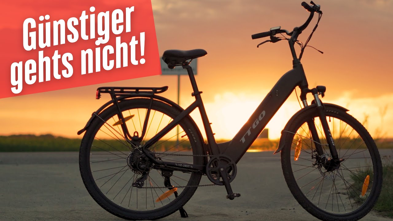 Aktuell 819,- Euro! E-Bike Europa Premiere ! TTGO HZ-28ST