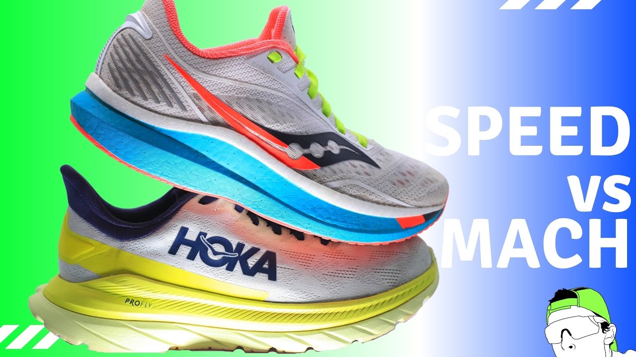 Hoka Mach 4 vs Saucony Endorphin Speed | Running Shoe Battle