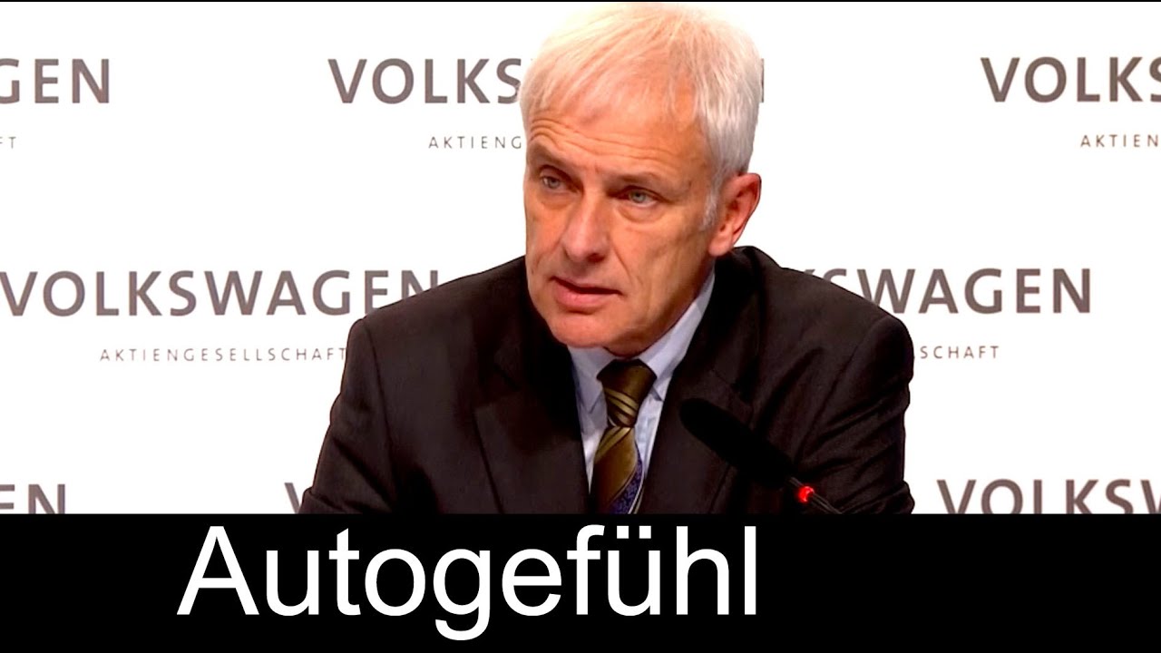 VW Volkswagen Dieselgate Abgas-Skandal Pressekonferenz Fragen & Antworten mit Vorstand