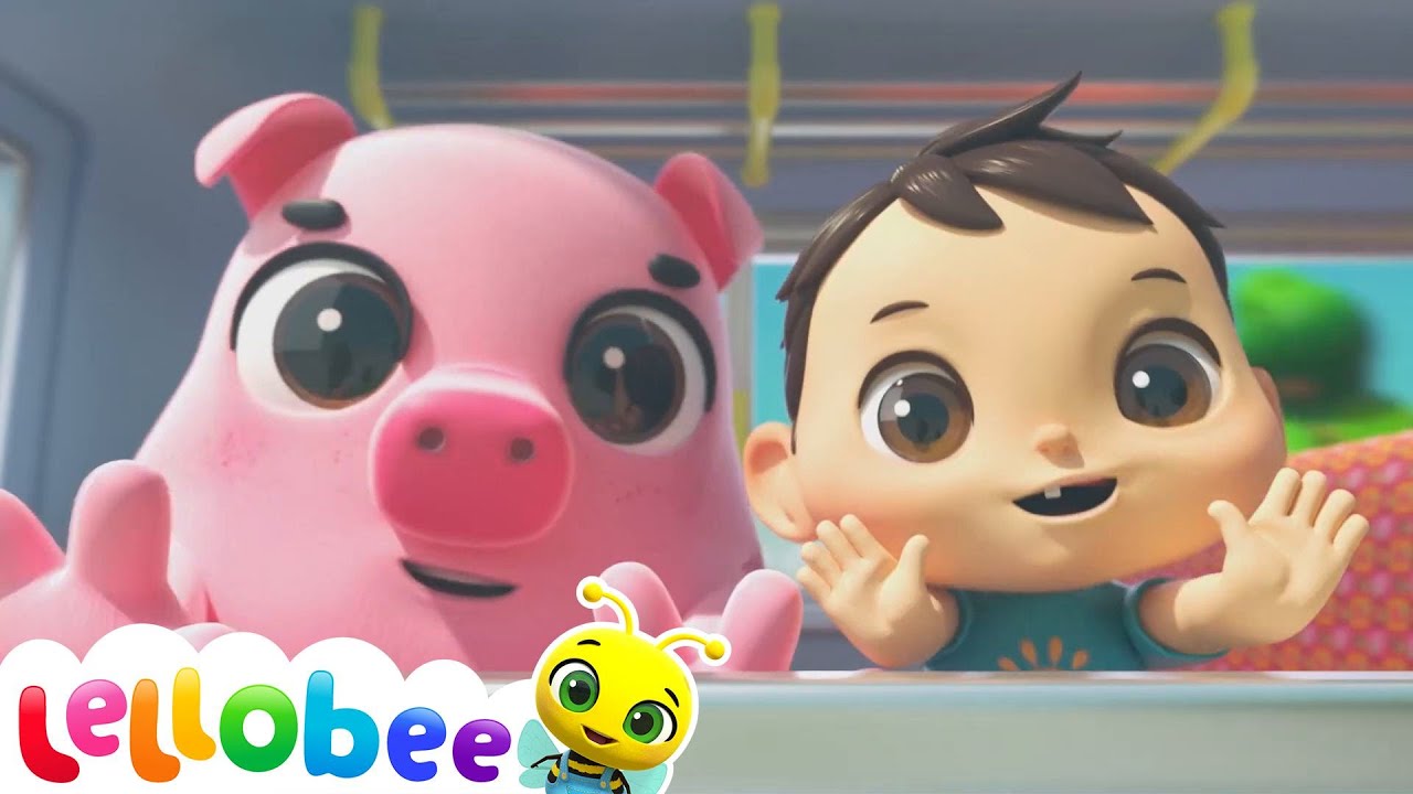 Animal Train Song | Nursery Rhymes | Baby Songs | Kids Cartoons |  |
