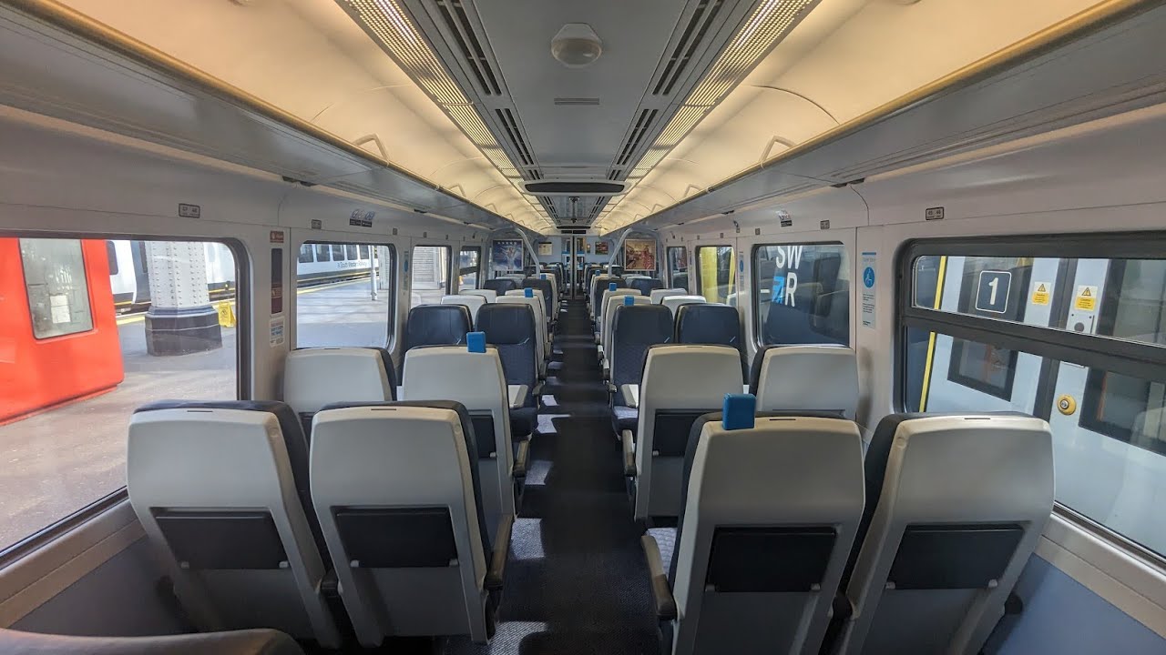 SWR full journey London Waterloo to Exeter St Davids 29/04/2024