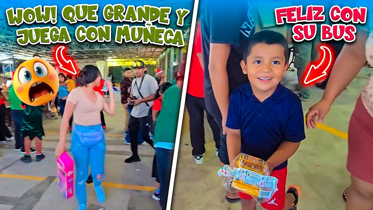 Así de felices se van los niños con su Juguete | Wow! que gran muñeca 