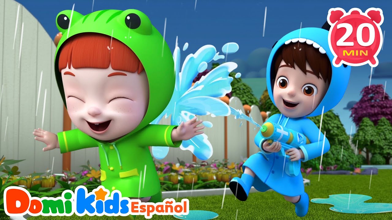 ☔ Lluvia, Lluvia, Vete Ya | Canciones Infantiles | Domi Kids | LEFUN Kids TV
