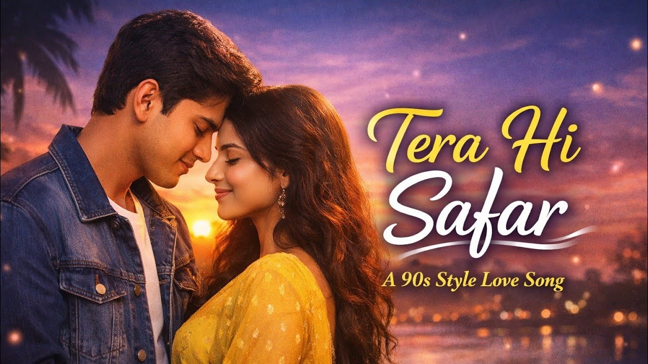 “Tera Hi Safar” – একটি মন ছুঁয়ে যাওয়া ৯০’s বলিউড স্টাইল রোমান্টিক গান 💖এই গানটি ৯০ দশকের বলিউড গান 
