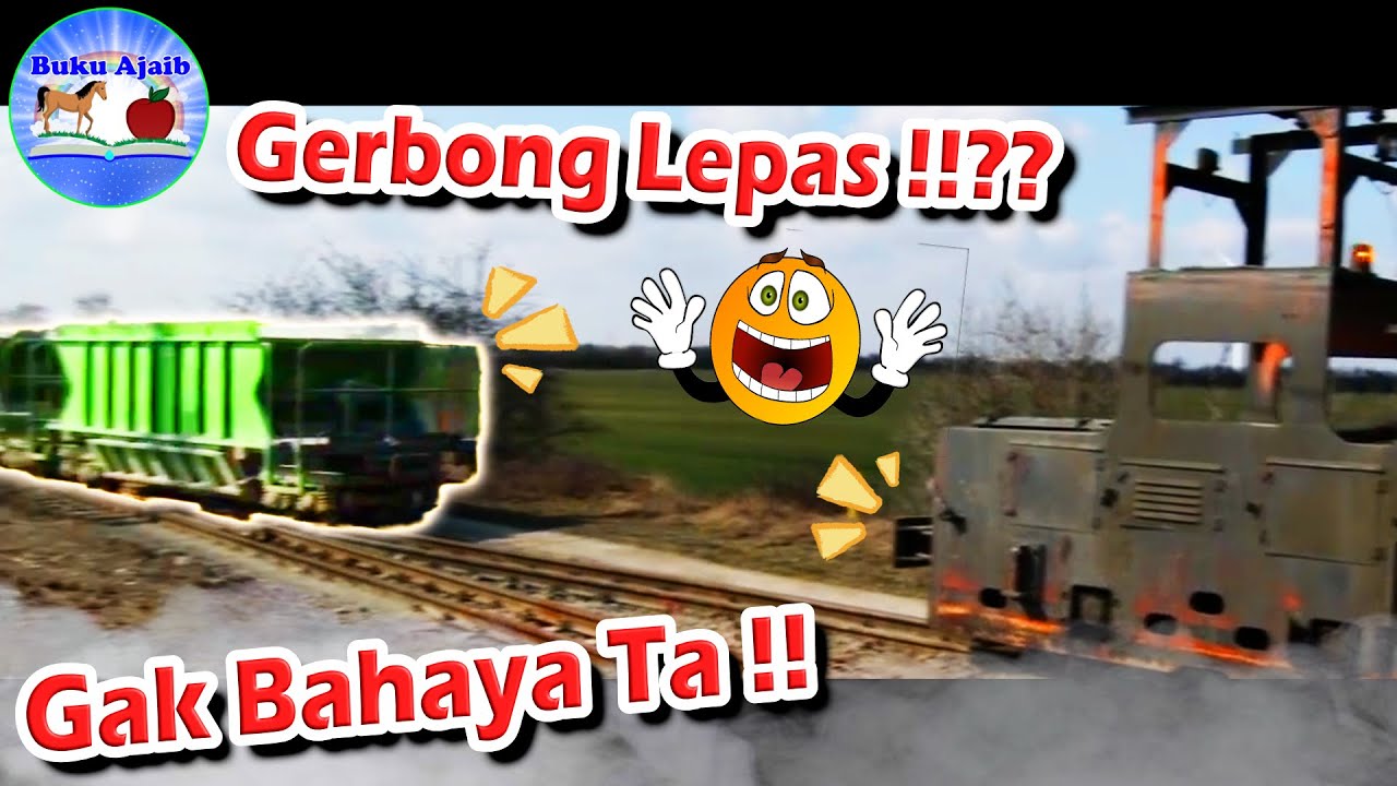 Emang Boleh Gerbong Kereta Api Sengaja DILEPAS ?! | Sekilas Info | Buku Ajaib