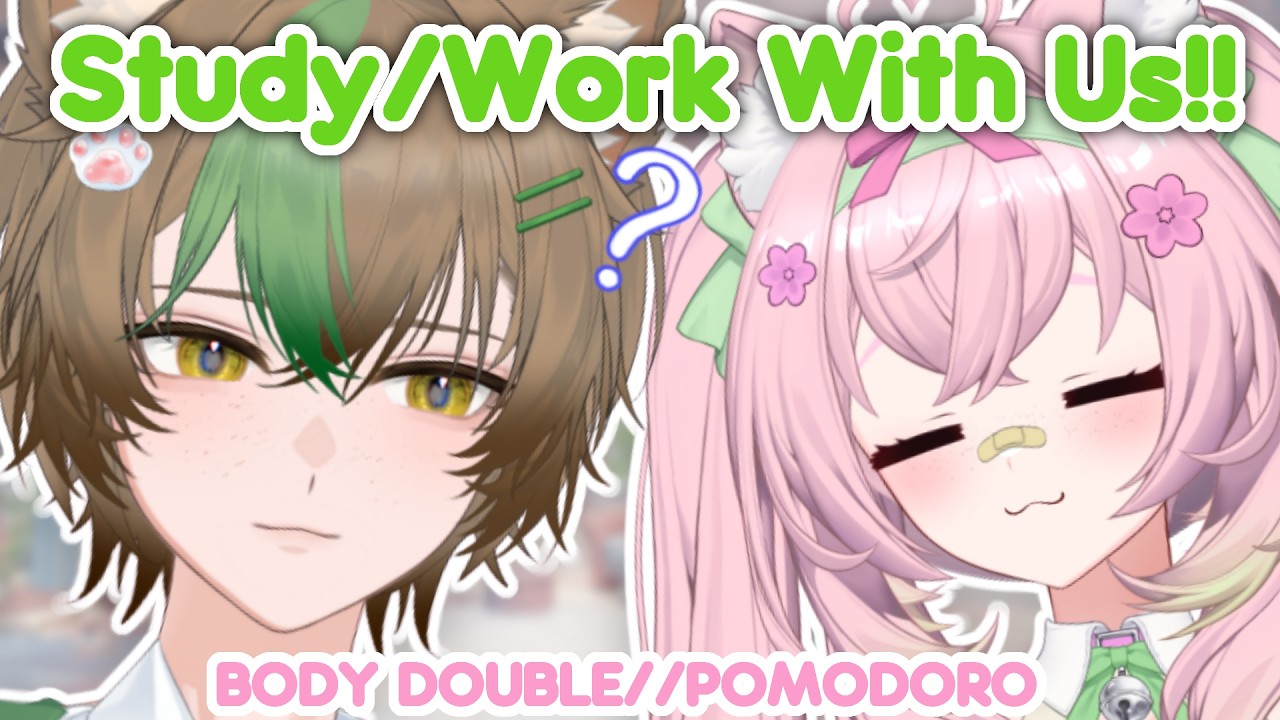 【STUDY WITH US】 🐾 50/10 Pomodoro (Live) | Cozy Monday Productivity with Club Toebeans!