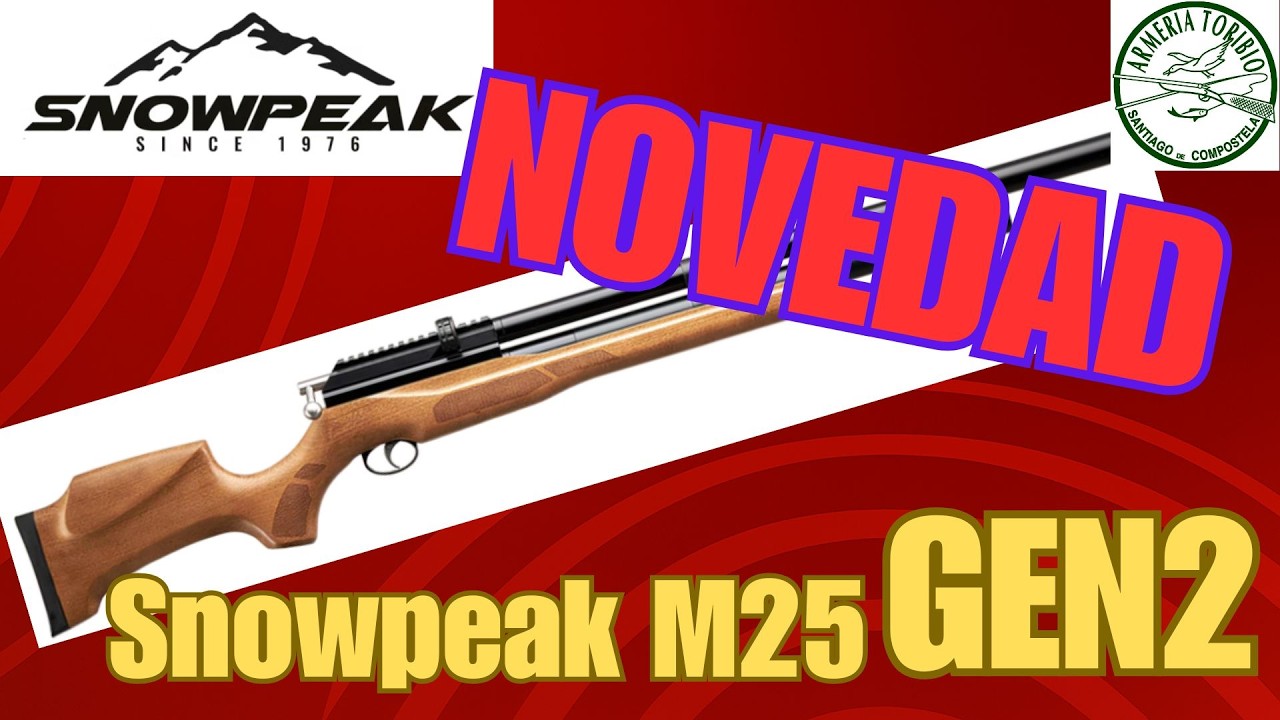 SNOWPEAK M25 GEN2 Madera (Novedad)