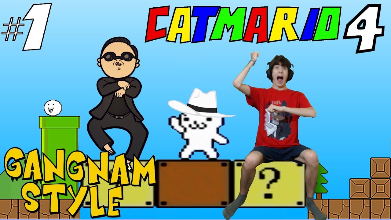 GANGNAM STYLE SU CATMARIO?! - Cat Mario 4