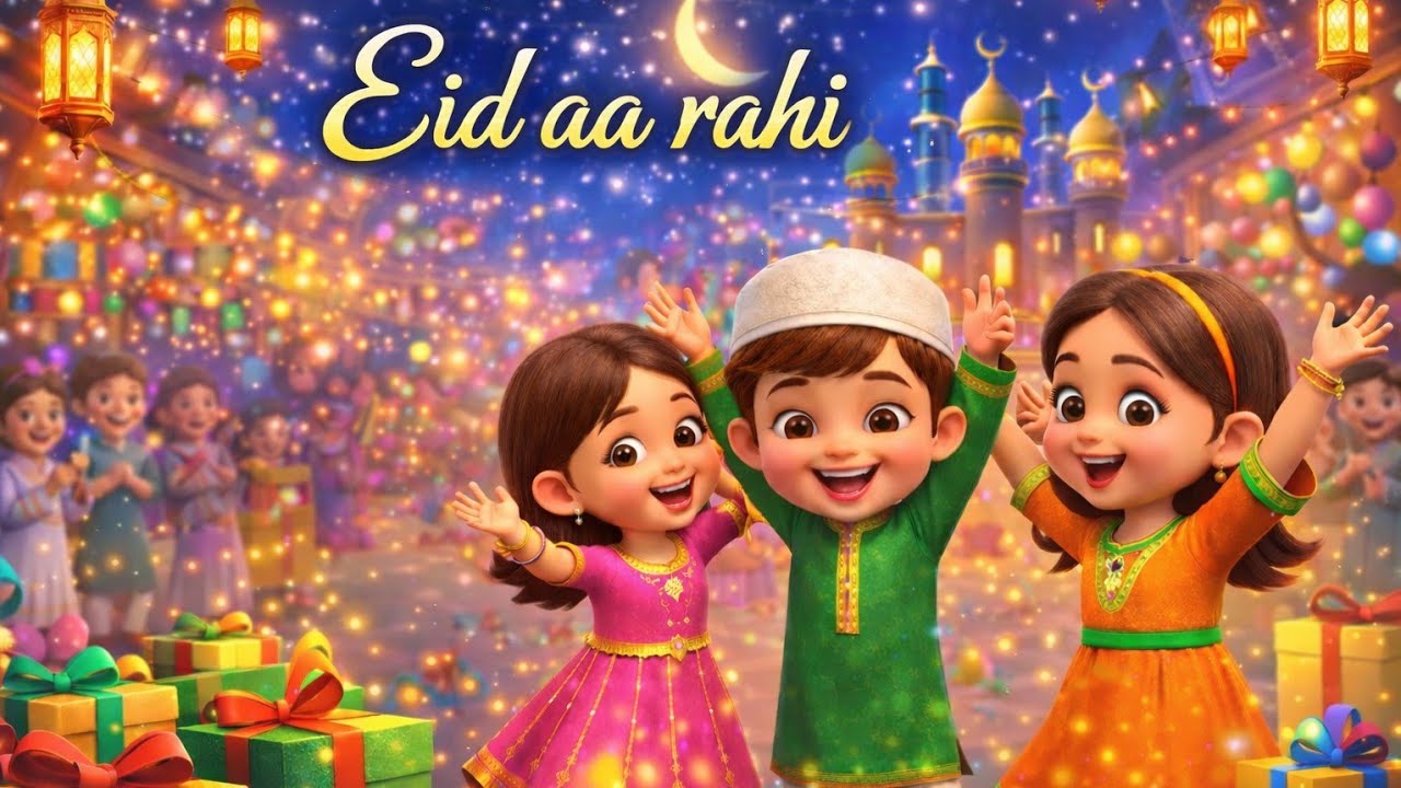 Eid Aa Rahi Hai | Bachon Tayyar Ho Jao | Ramadan Laya Noor | Kids Eid Special Song 2026