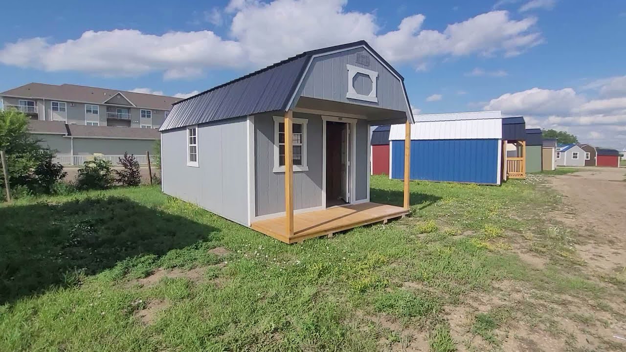 Думайте о весне и экономьте уже сейчас!
Сарай Old Hickory Sheds 12x24 с мансардой, игровой домик/...