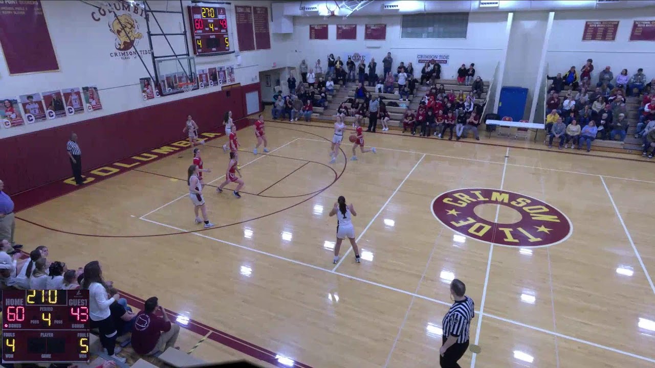 DIII Semifinal Columbia High School vs Pequea Girls'Basketball
