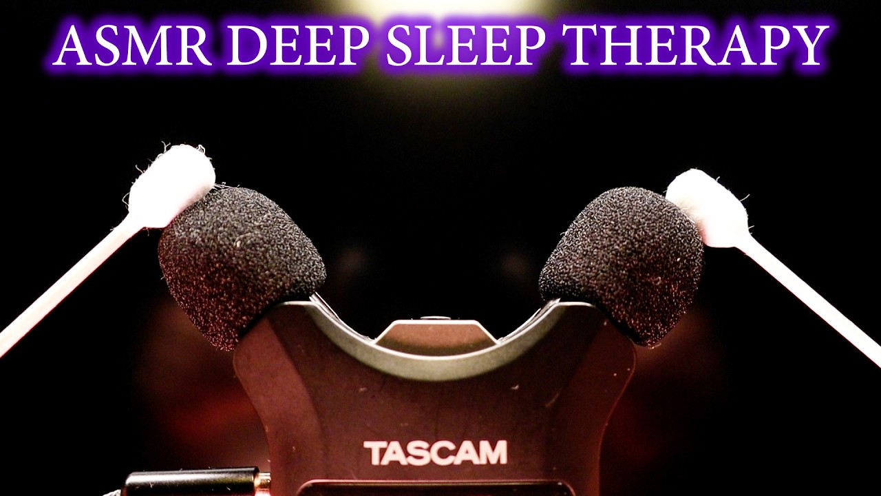 ASMR Deep Sleep Therapy Gentle Layered Sounds & Ear to Ear Tingles for Brain Fog Relief😪睡眠導入/脳マッサージ