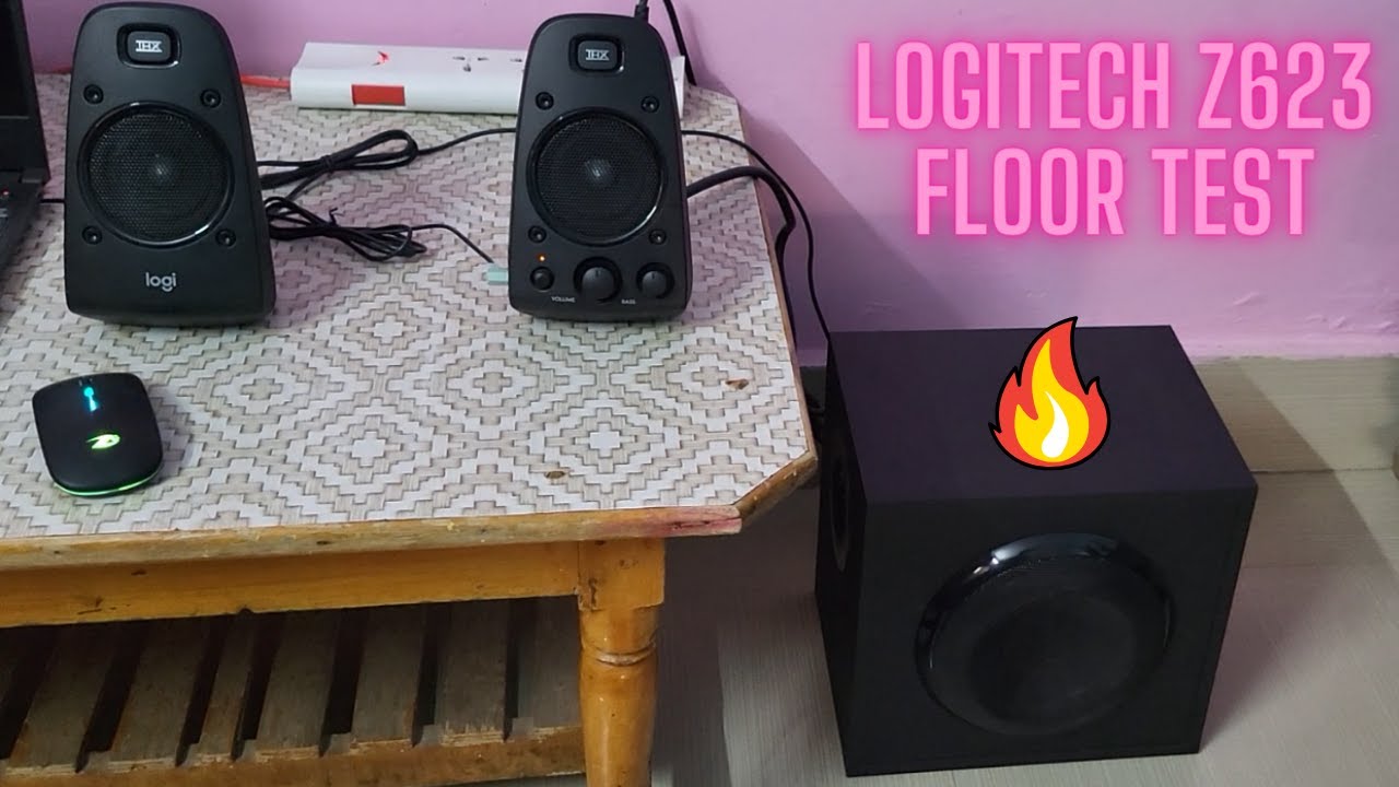 Logitech Z623 on Ground Floor Test | Fills Bass in Whole Room