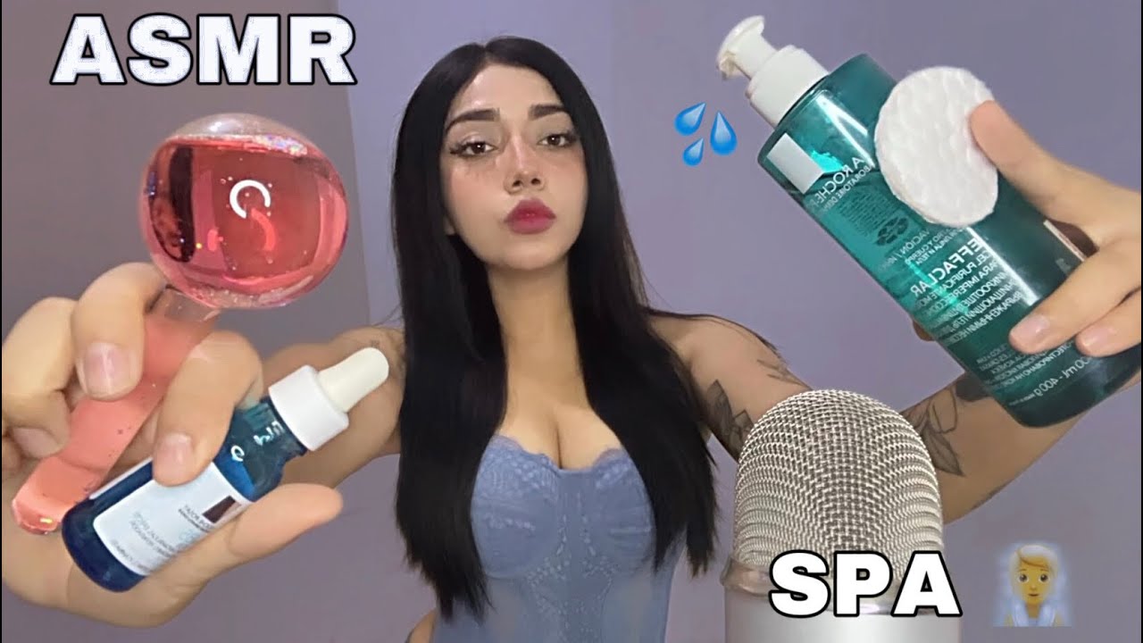 Asmr | SPA 🧖 REALISTA ( Limpieza facial ) SUSURROS para DORMIR. 💤