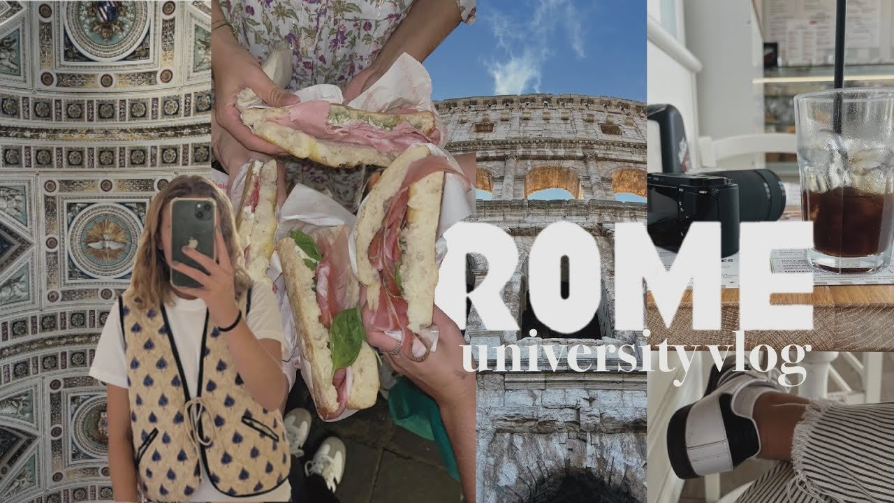 a week as erasmus student in roma