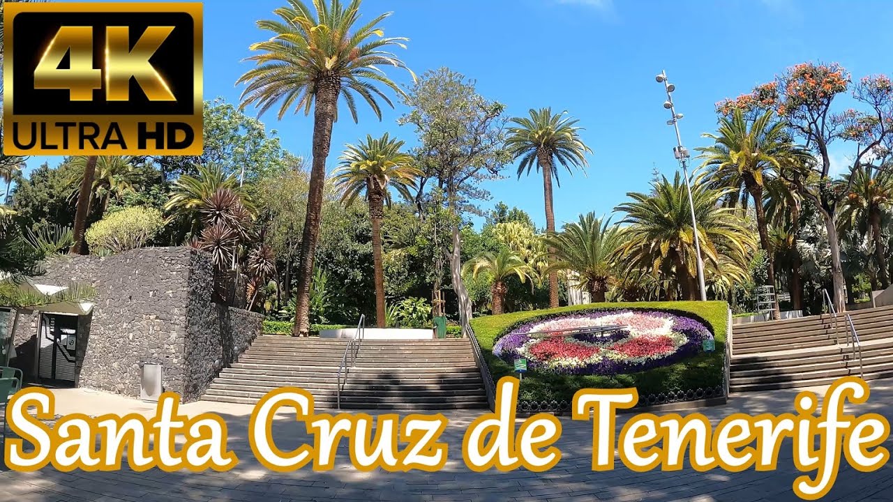 TENERIFE | Las Ramblas & Parque García Sanabria 🌞 [Santa Cruz] 🥰 May 2021 | Walking Tour [4K]