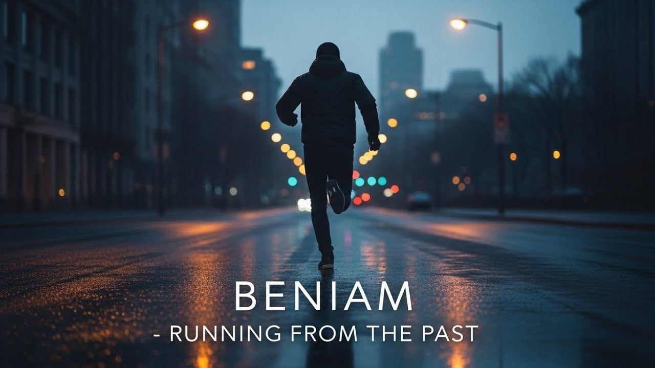 Beniam - Running from the Past 🥀 | (Lyrics Video)