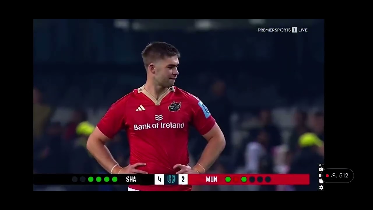 Full clip of Jack Crowley crying like a baby because Jayden winks at him #rugby