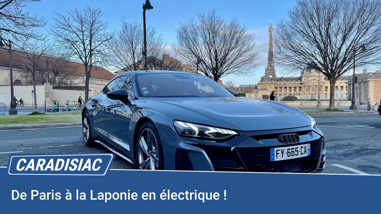 Road trip Audi RS e-tron GT : peut-on aller jusqu'en Laponie en voiture électrique ? [Episode 1/3]