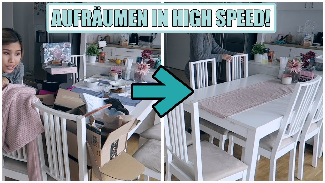 Aufräumen in HIGH SPEED l Aufräumroutine l Cleaning Routine l KisusLife