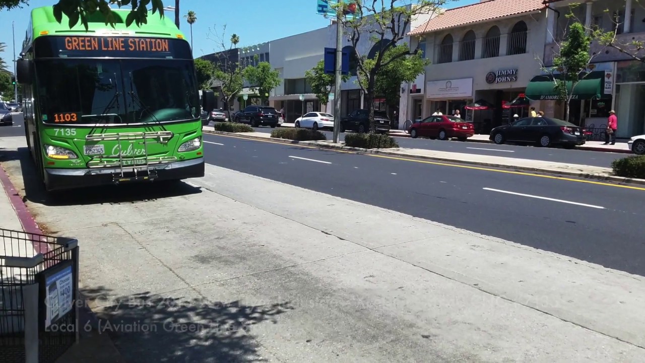 Culver City Bus - Route 6 Southbound