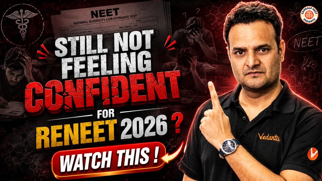 Still Not Feeling Confident for Re-NEET 2026? Watch this! #reneet2026 #neettesteries