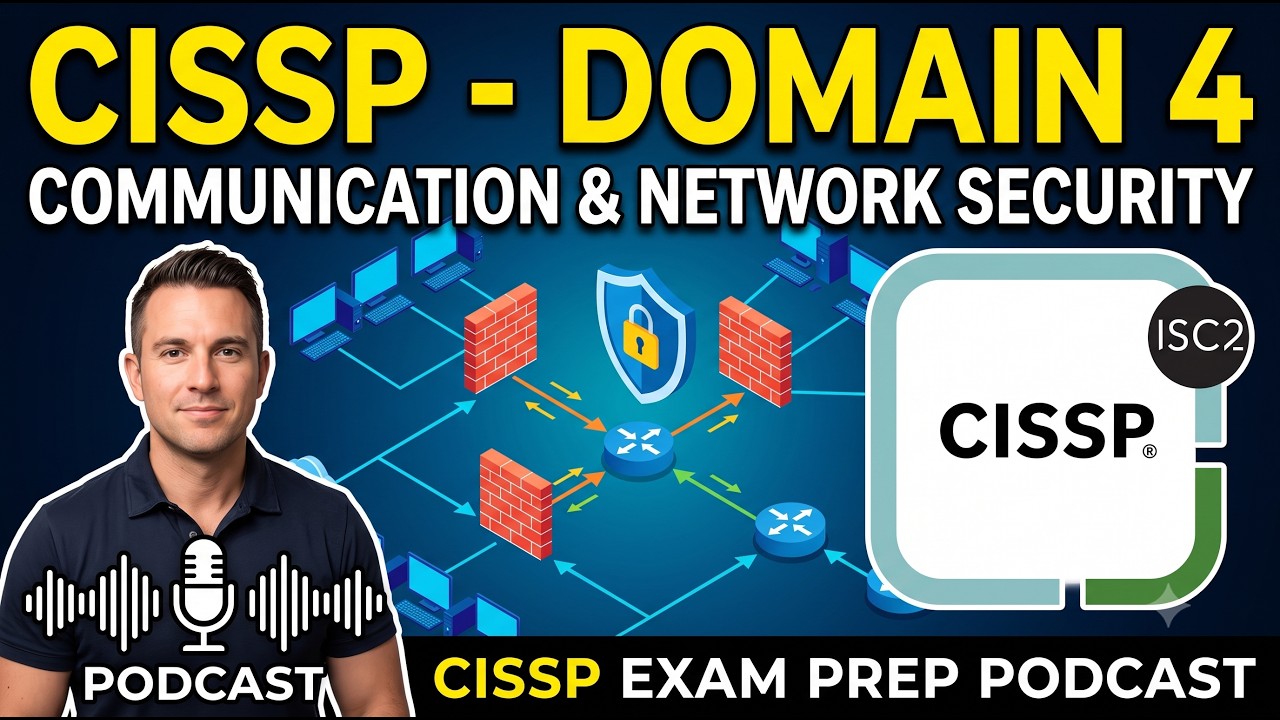 ISC2 CISSP - Domain 4 - Communications and Network Security