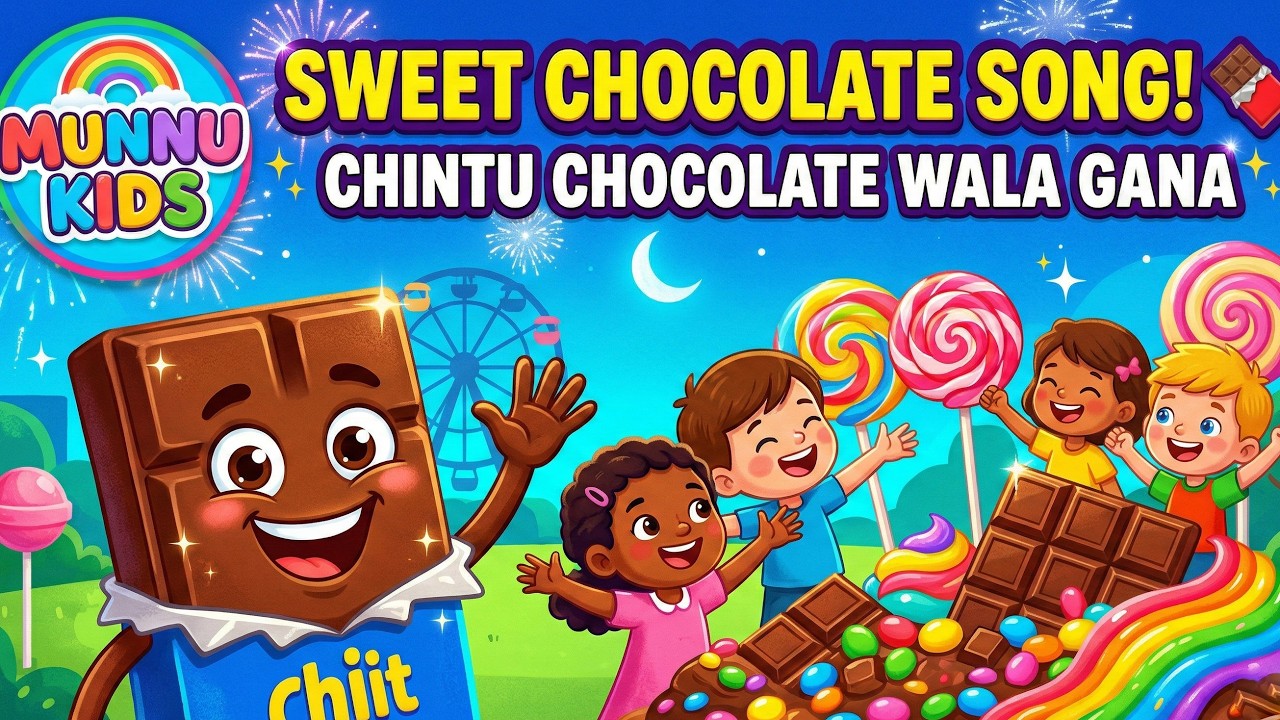 Chocolate Song | CHOCO | Chocolate | Hindi Rhymes | Baby Songs | Hindi Balgeet | Kids Channel