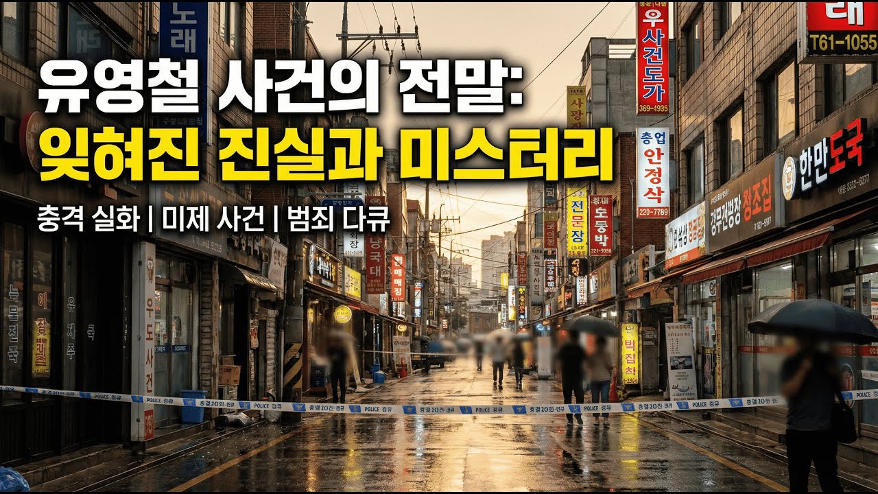 유영철, 끔찍한 범죄의 진실을 파헤치다