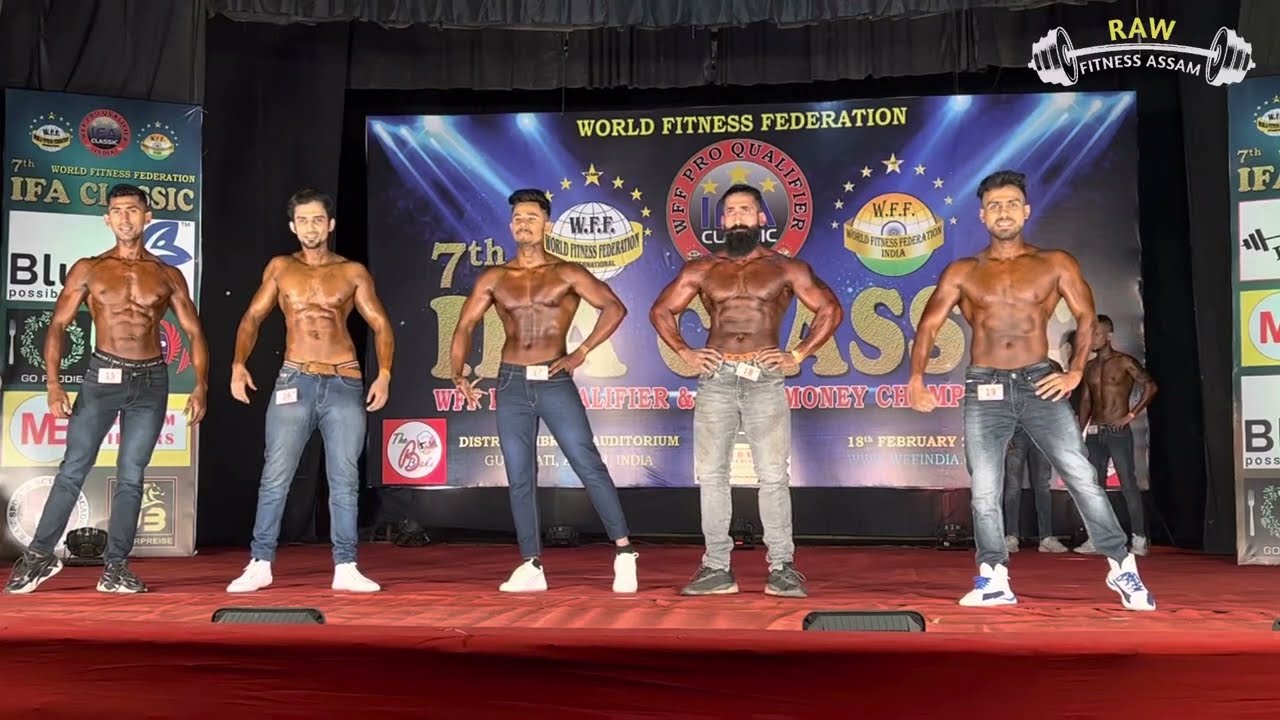 МОДЕЛЬ ДЖИНСОВ WFF // IFA CLASSIC 2023 // Все об этой категории // RAW FITNESS ASSAM.