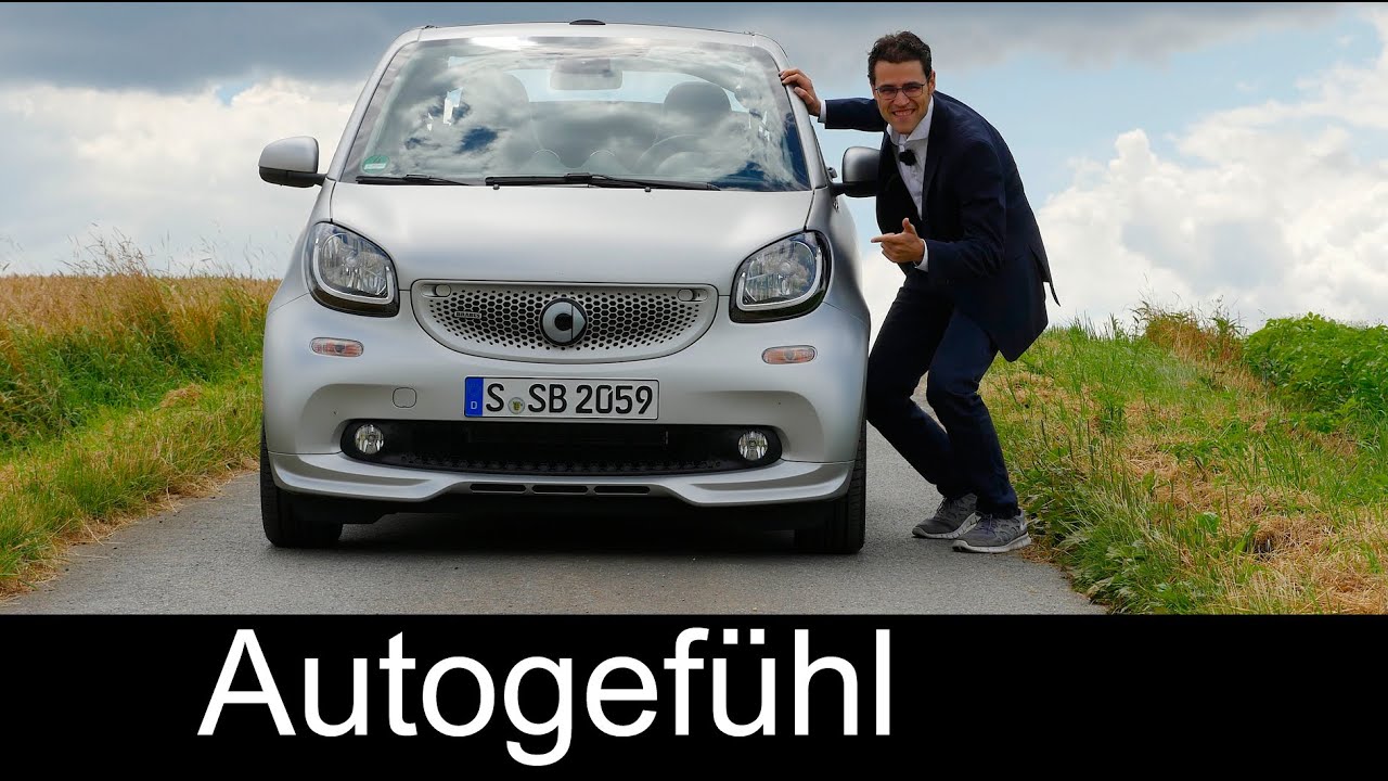 Smart Brabus fortwo & forfour FULL REVIEW test driven neu new 2017 - Autogefühl