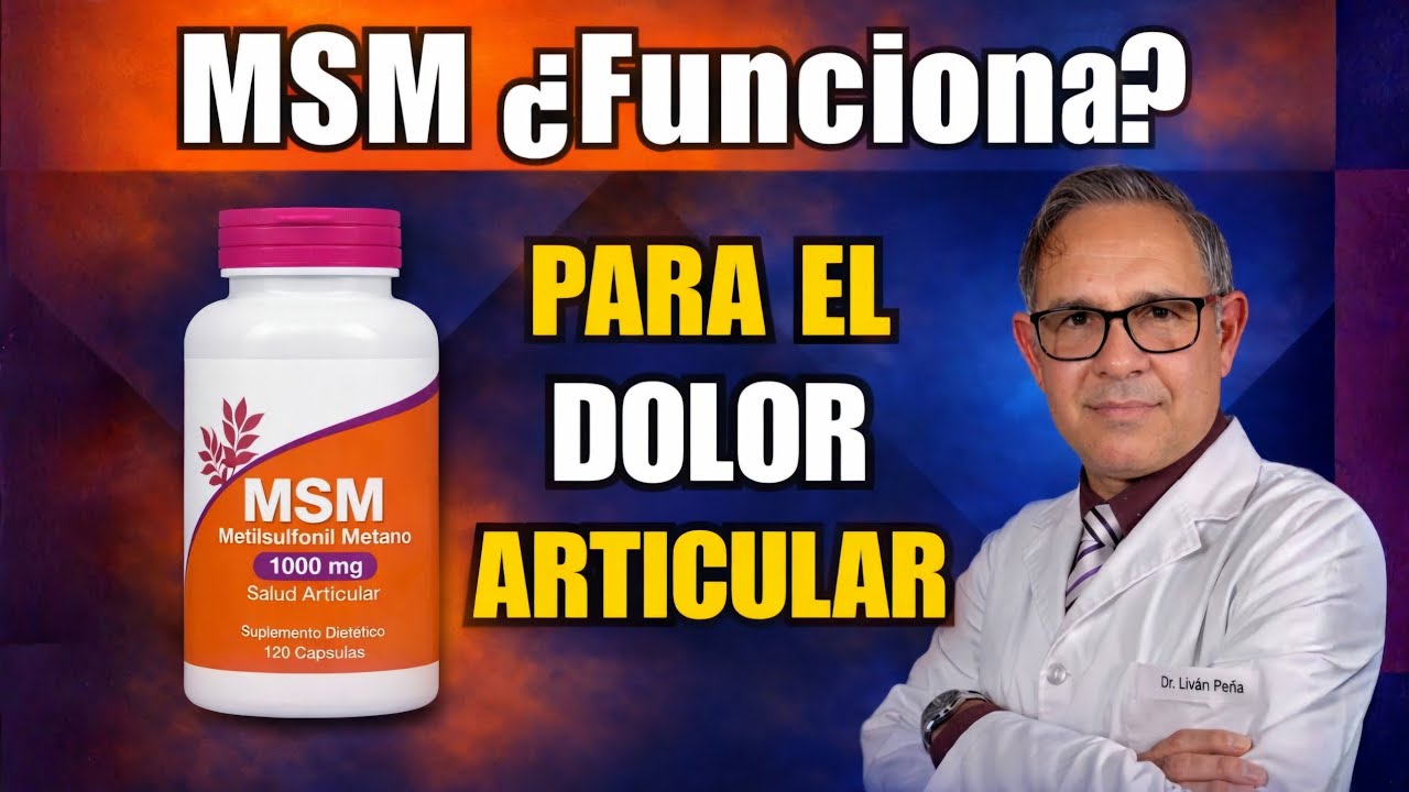 MSM (Azufre Orgánico) - ¿Realmente Funciona para el Dolor Articular y la Artrosis?