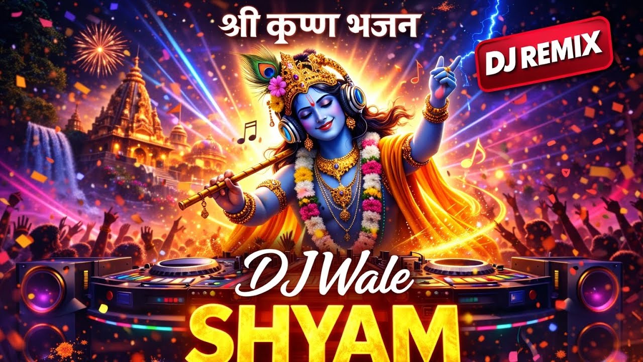 🚩 Jai Shri Krishna DJ Remix | Radhe Radhe Dance Song 🙏🙏
