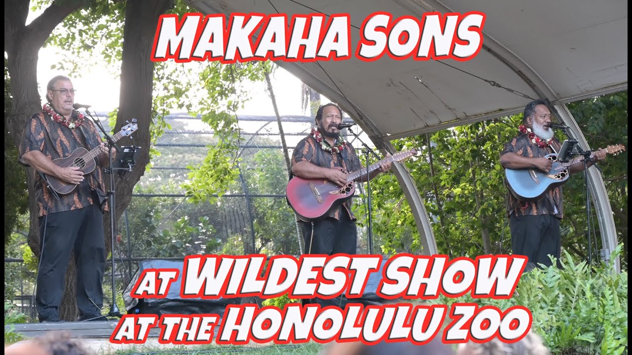 Makaha Sons at Honolulu Zoo Wildest Show July 10, 2024 Hawaiian Music