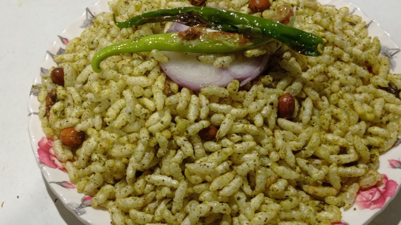 ಕುರುಂ ಕುರಂ   ಪುದಿನ ಮಸಾಲ ಮಂಡಕ್ಕಿ  / pudina masala mandakki /