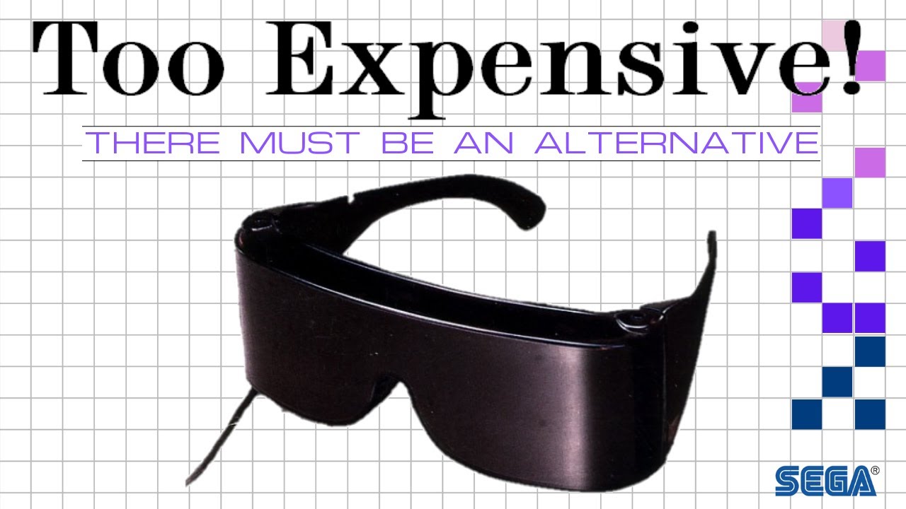 The CHEAPEST alternative 3D glasses for the Master System!