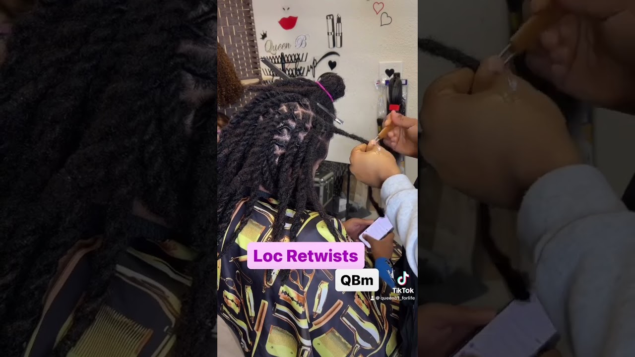 Loc retwist tutorial #loctutorial #locretwist  #locstylesformen #locstylist