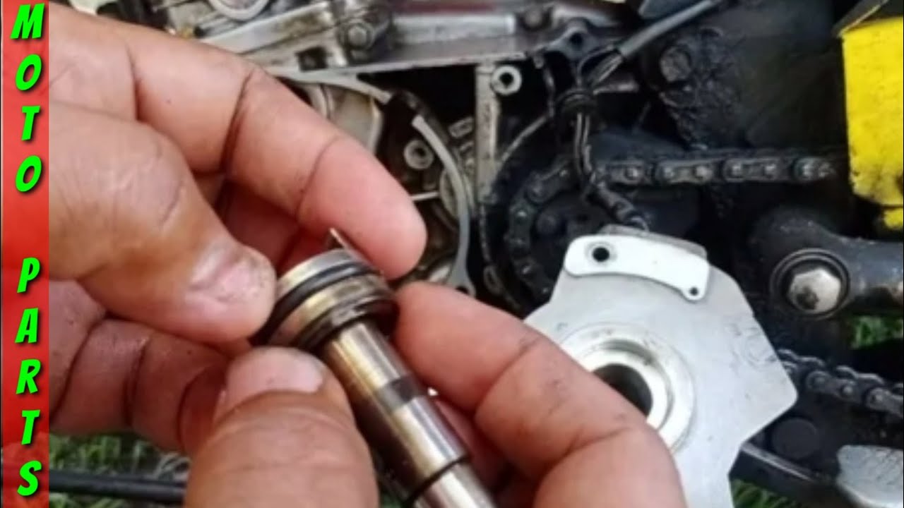 paano magpalit ng oring sa cam gear shaft honda tmx 155/Moto Parts