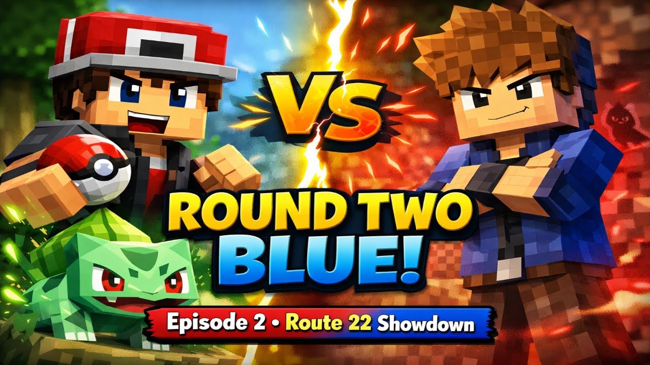 Cobblemon: Kanto Journey Episode: 2 - Route 22 Showdown
