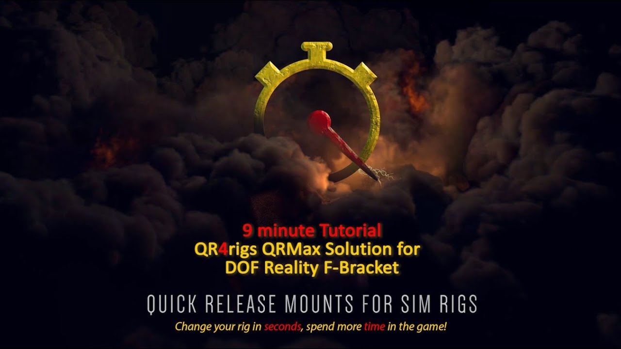 QR4rigs QRMax Solution for DOF Reality F-Bracket