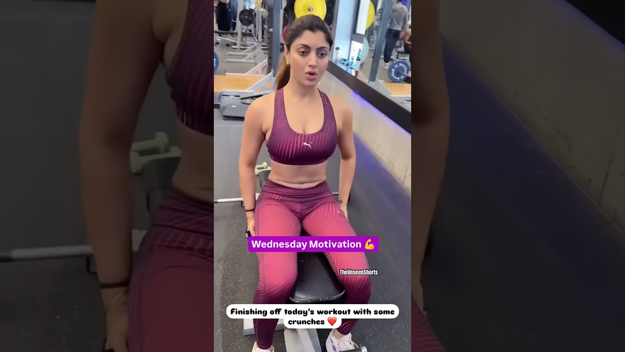 Akanksha Puri🔥inspiring the girls with her Wednesday workout dairies💪|The Unseen Shorts #akanksha