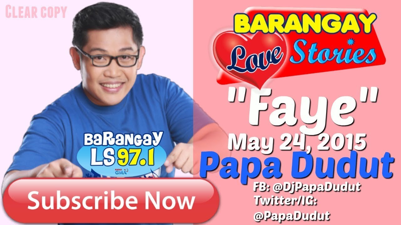 Barangay Love Stories May 24, 2015 Faye