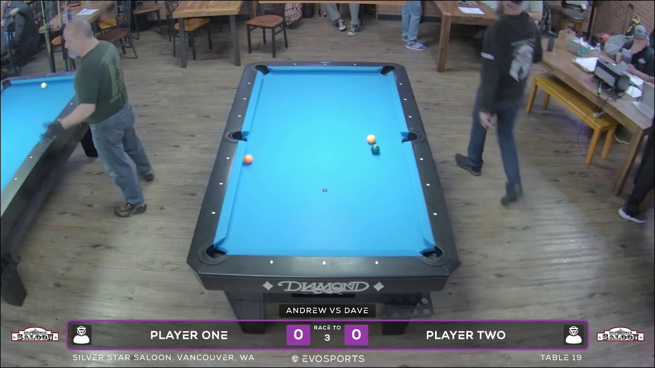 PLAYER ONE vs PLAYER TWO - SILVER STAR SALOON - TABLE 19 | EvoSports