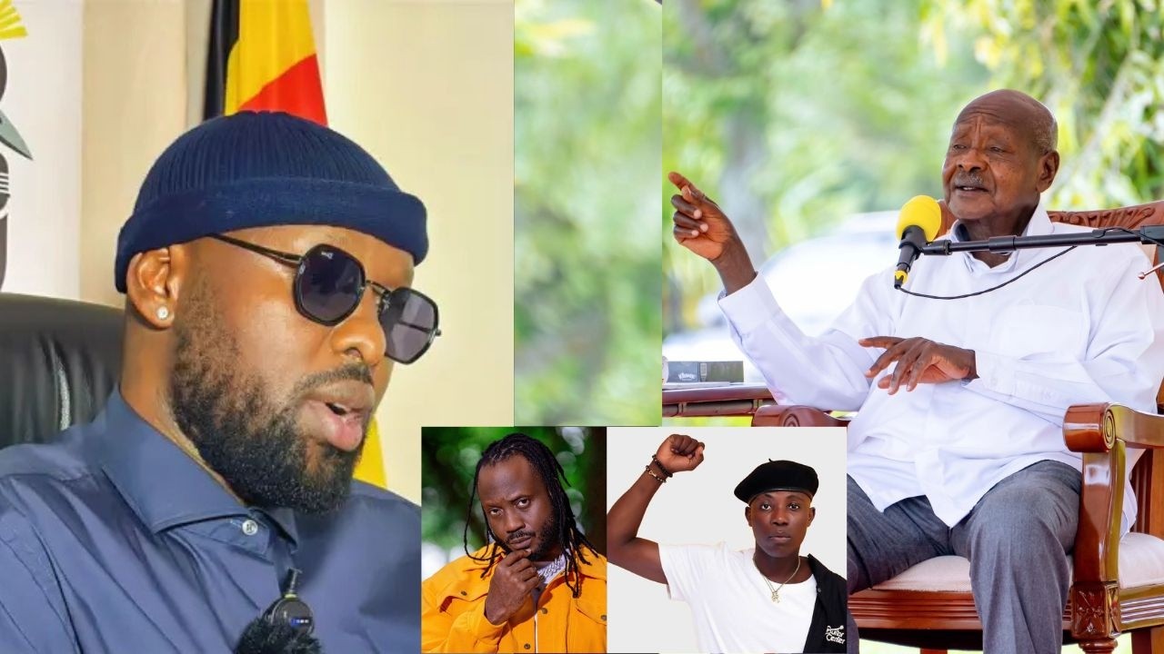 Lil Pazo reports Bebe cool, Eddy Kenzo & Chameleon to Museveni